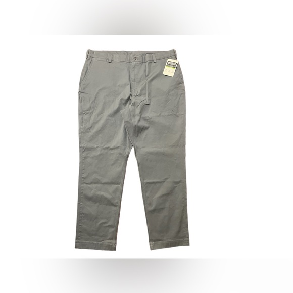 Duluth Trading DuluthFlex Ballroom Pants Gray 42x34 NWT Relaxed Fit - Picture 1 of 4